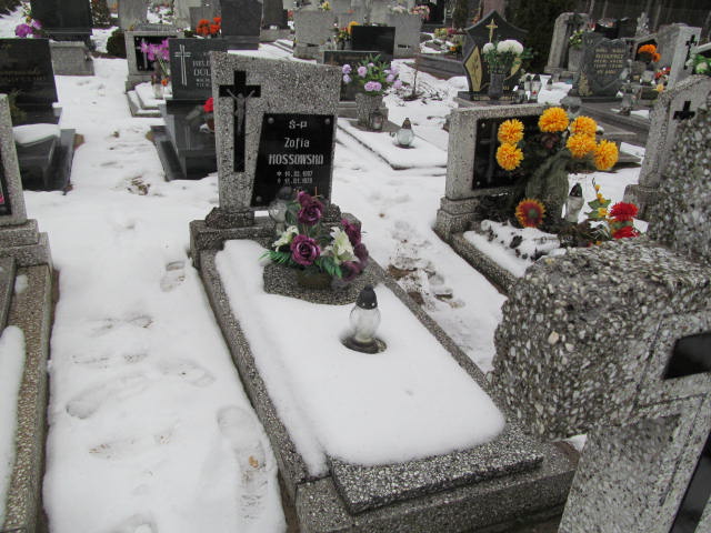 Grób Zofia Kossowska