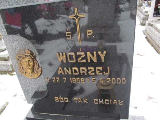 Andrzej Woźny 1956 Zbąszyń - Grobonet - Wyszukiwarka osób pochowanych