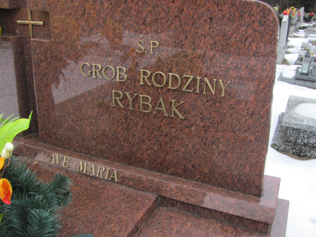 Franciszek Rybak 1890 Zbąszyń - Grobonet - Wyszukiwarka osób pochowanych