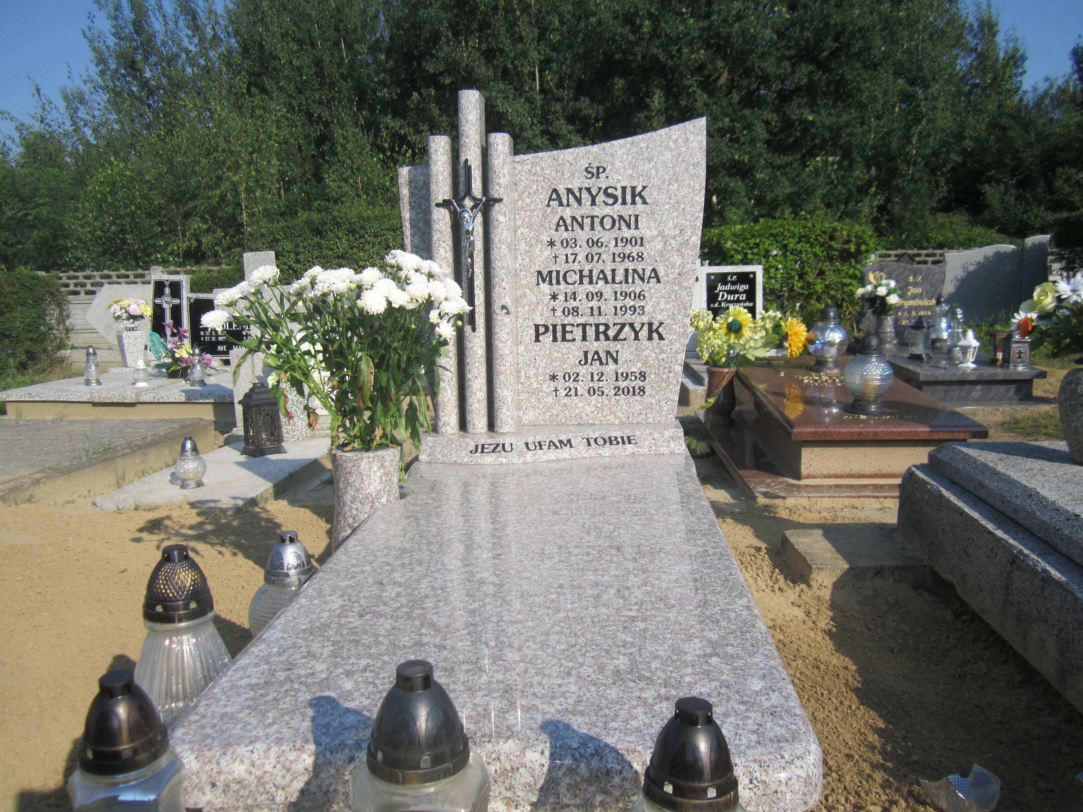 Jan Pietrzyk 1958 Zbąszyń - Grobonet - Wyszukiwarka osób pochowanych