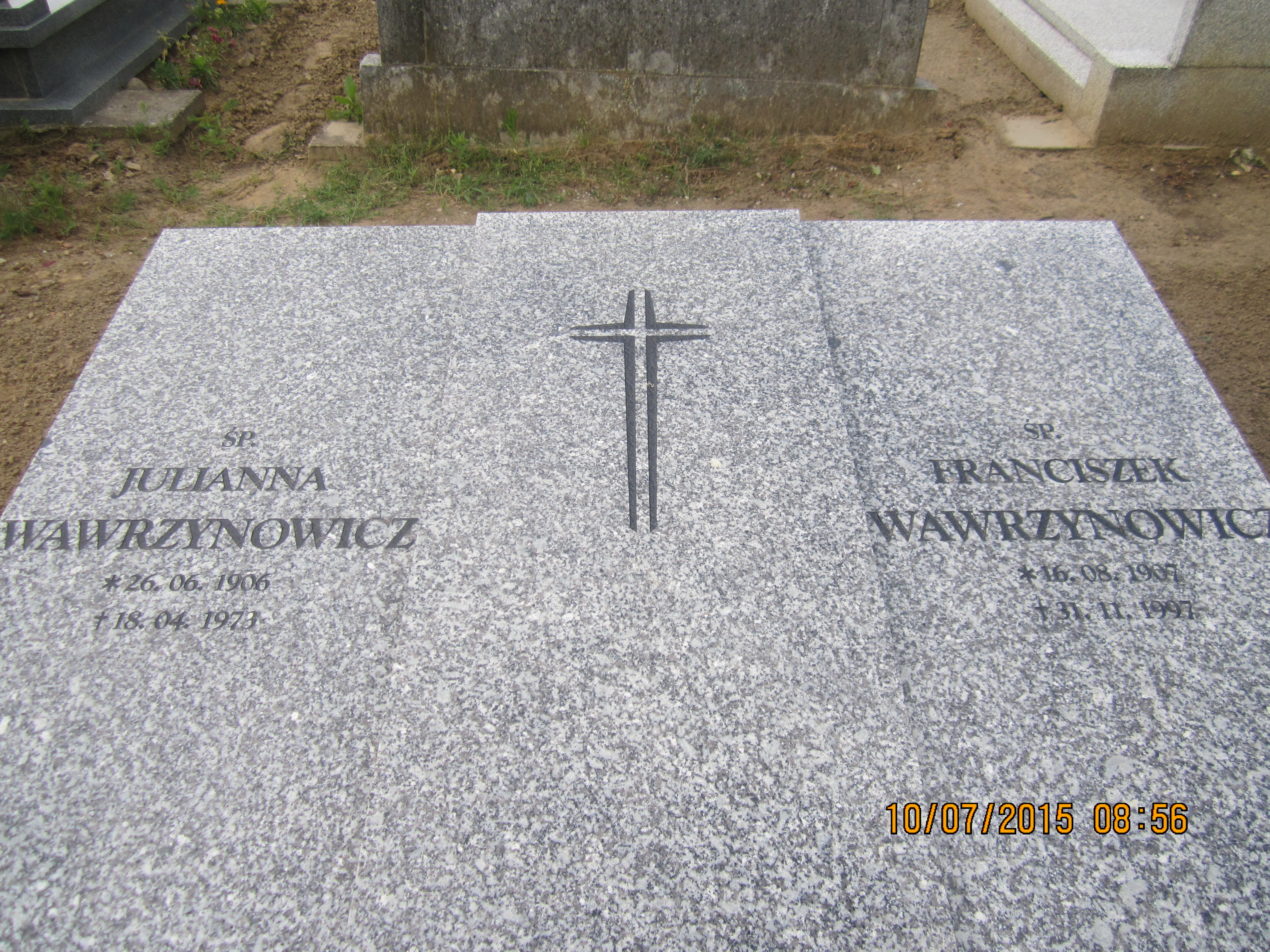 Grób Julianna Wawrzynowicz
