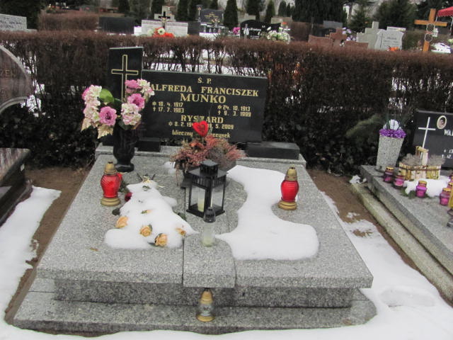 Grób Alfreda Muńko
