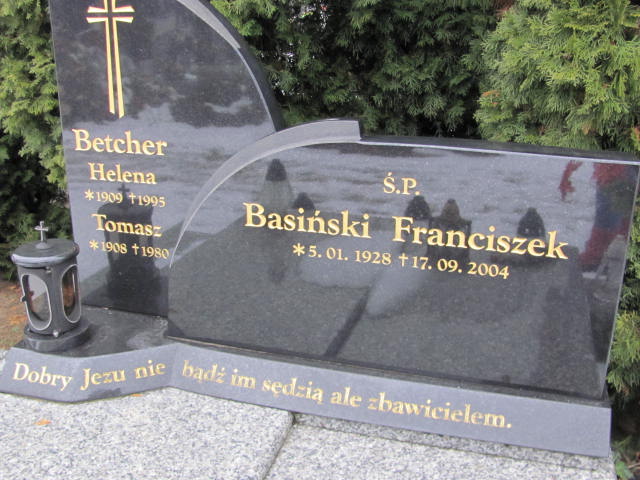 Helena Betcher 1909 Zbąszyń - Grobonet - Wyszukiwarka osób pochowanych