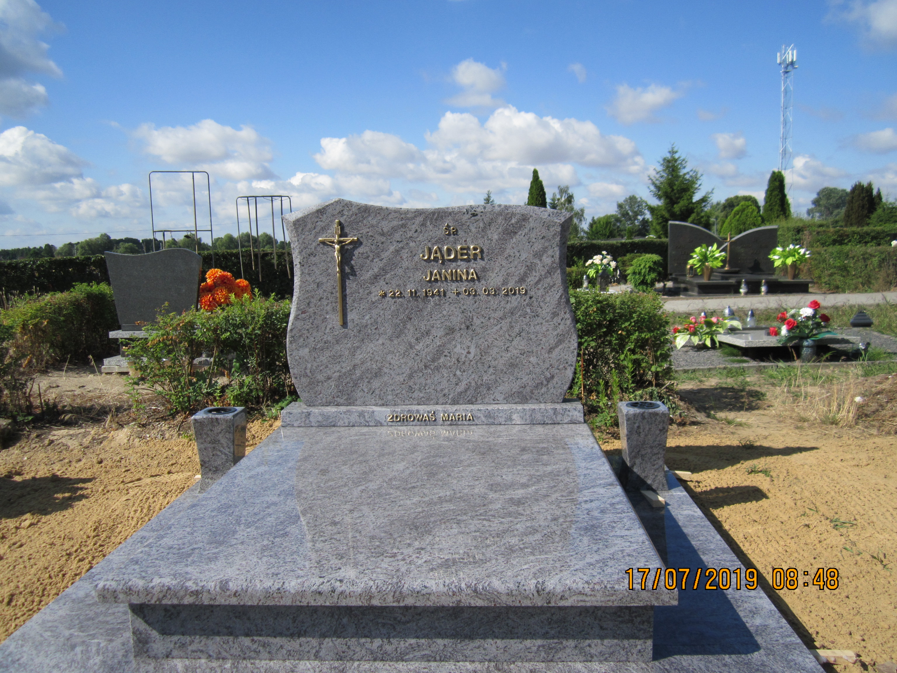 Grób Janina Jąder 