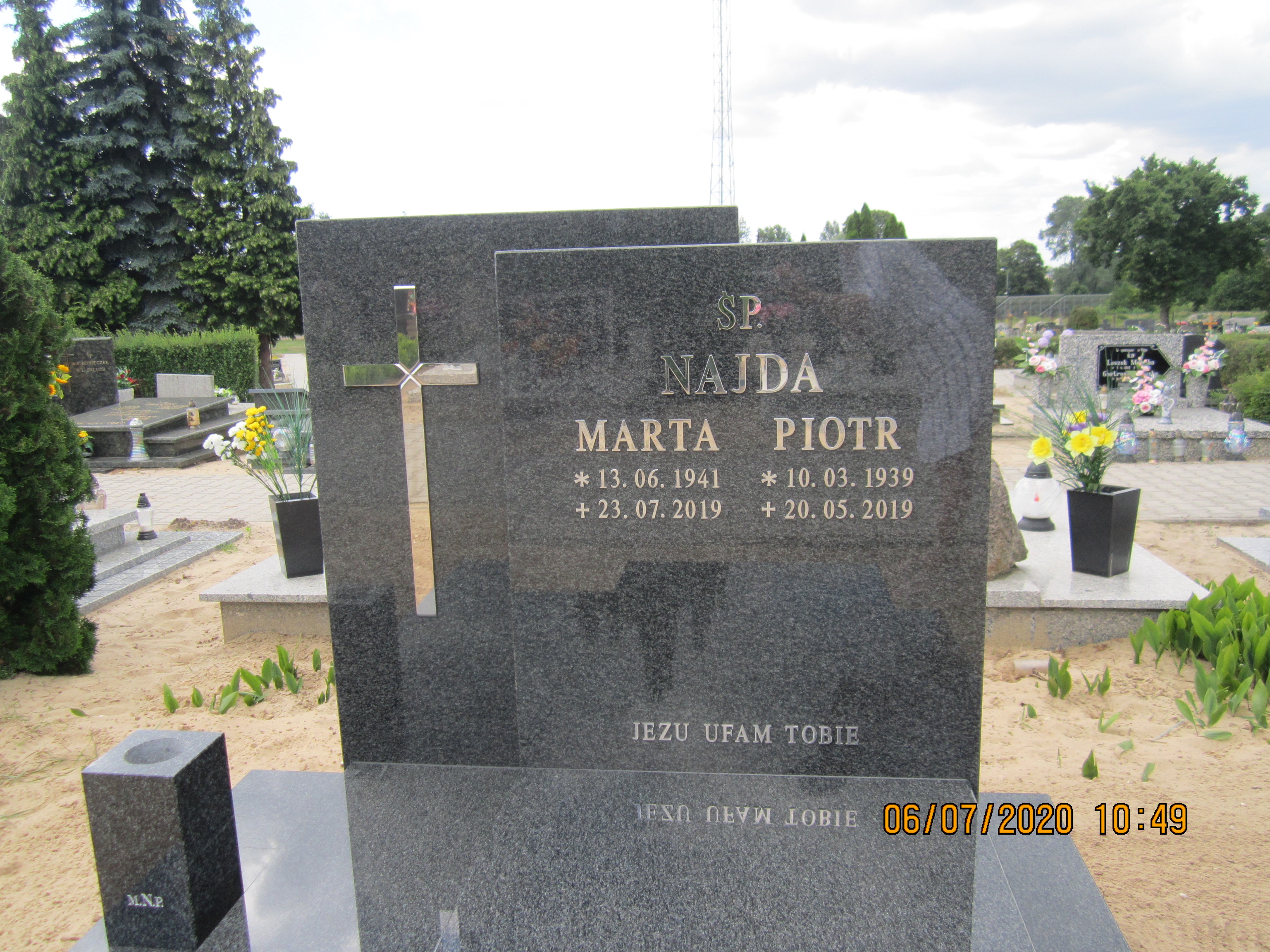 Grób Franciszka Andrys