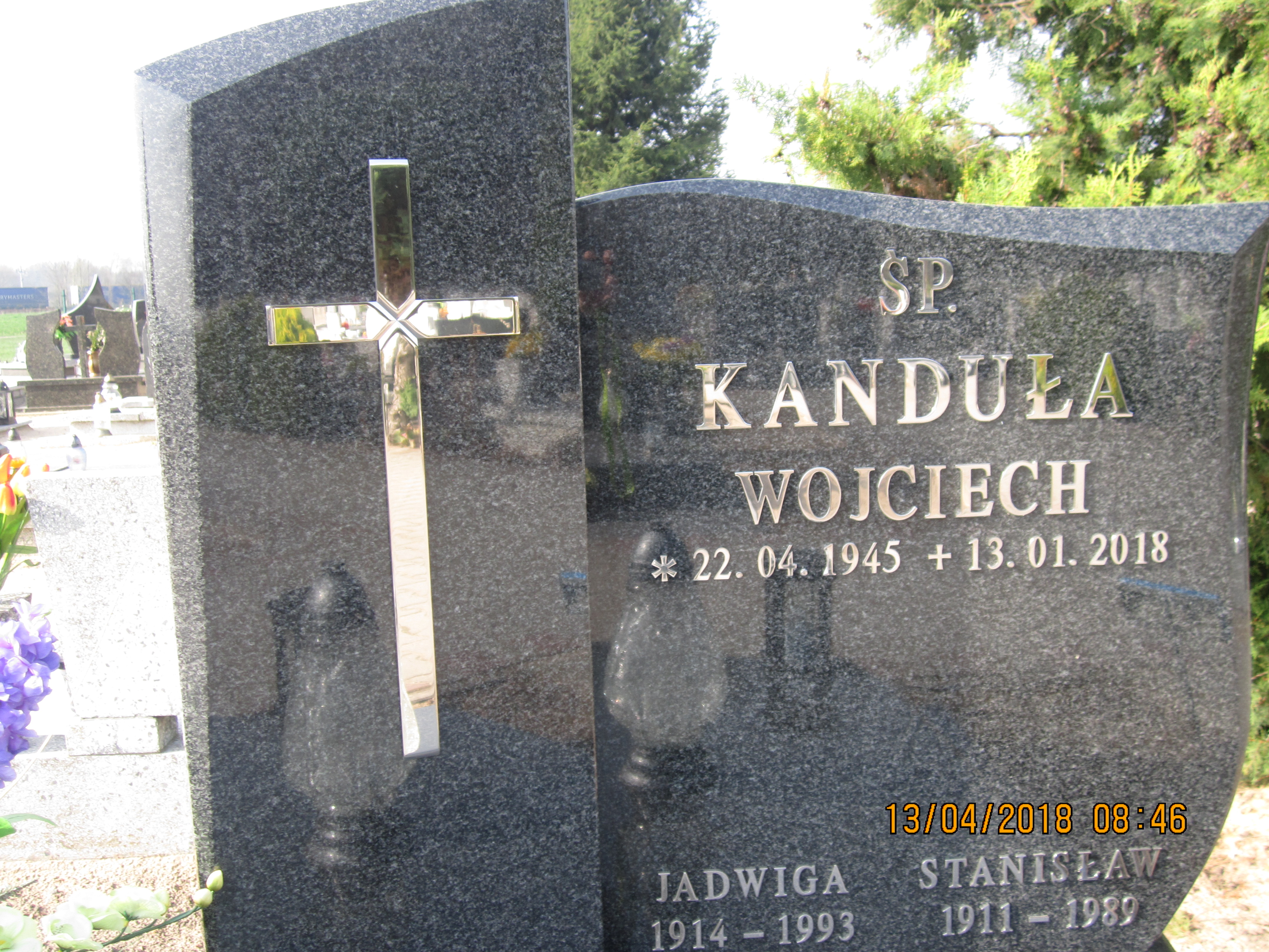 Grób Wojciech Kanduła