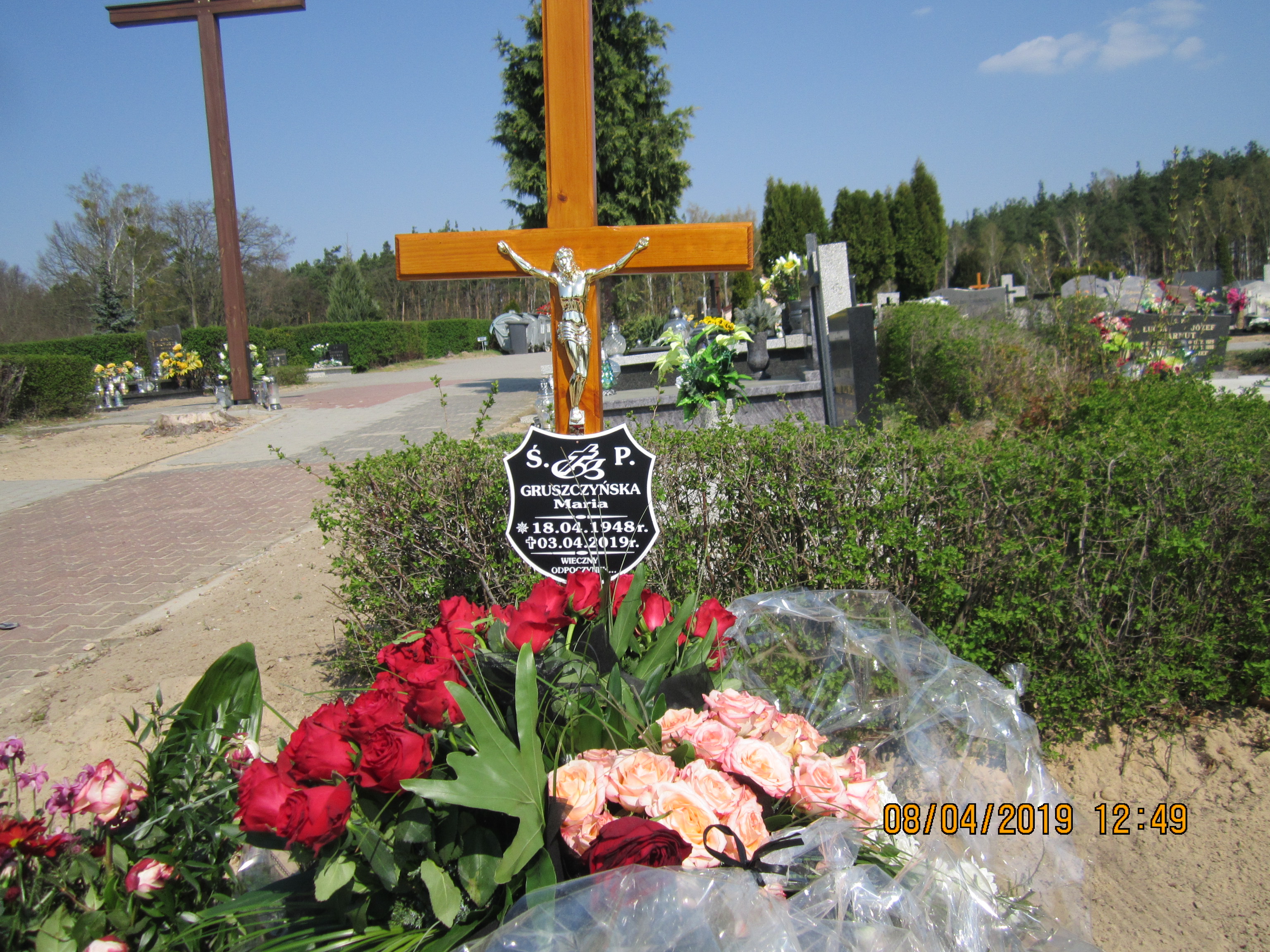 Grób Maria Gruszczyńska