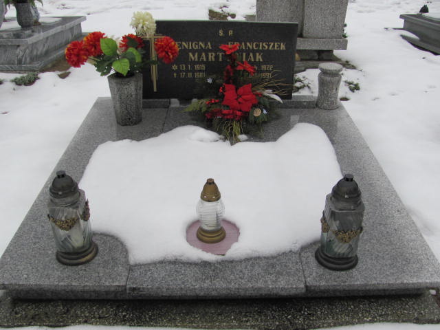Grób Benigna Martyniak