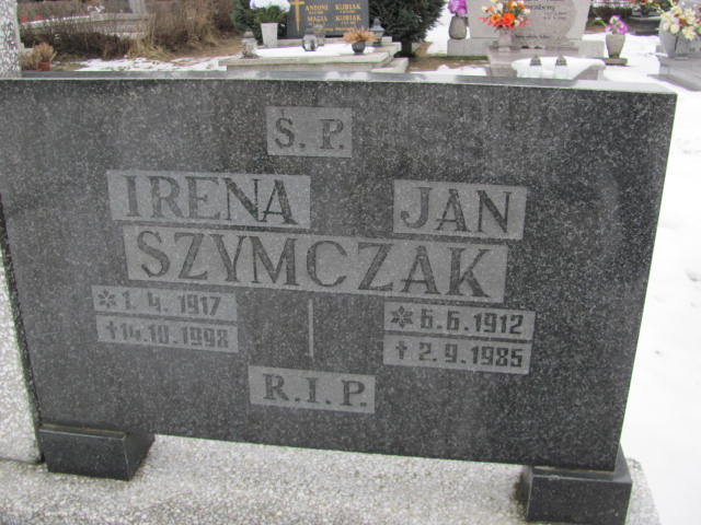 Irena Szymczak 1917 Zbąszyń - Grobonet - Wyszukiwarka osób pochowanych