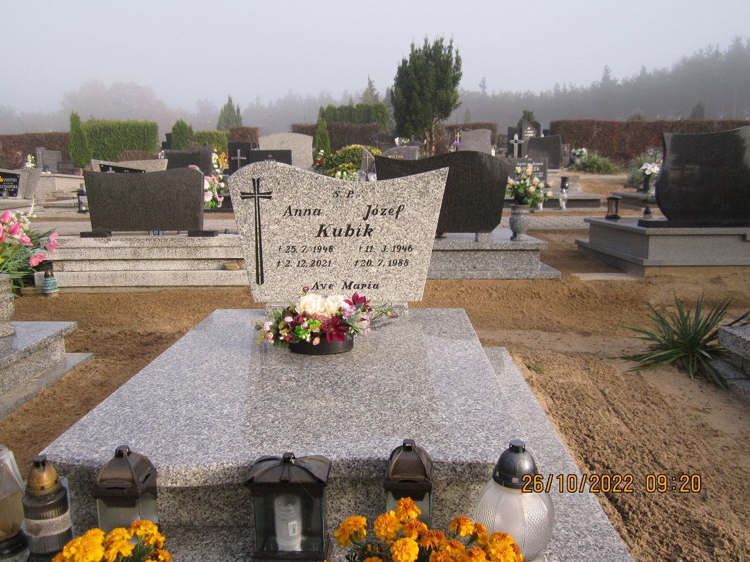 Grób Jolanta Kubik