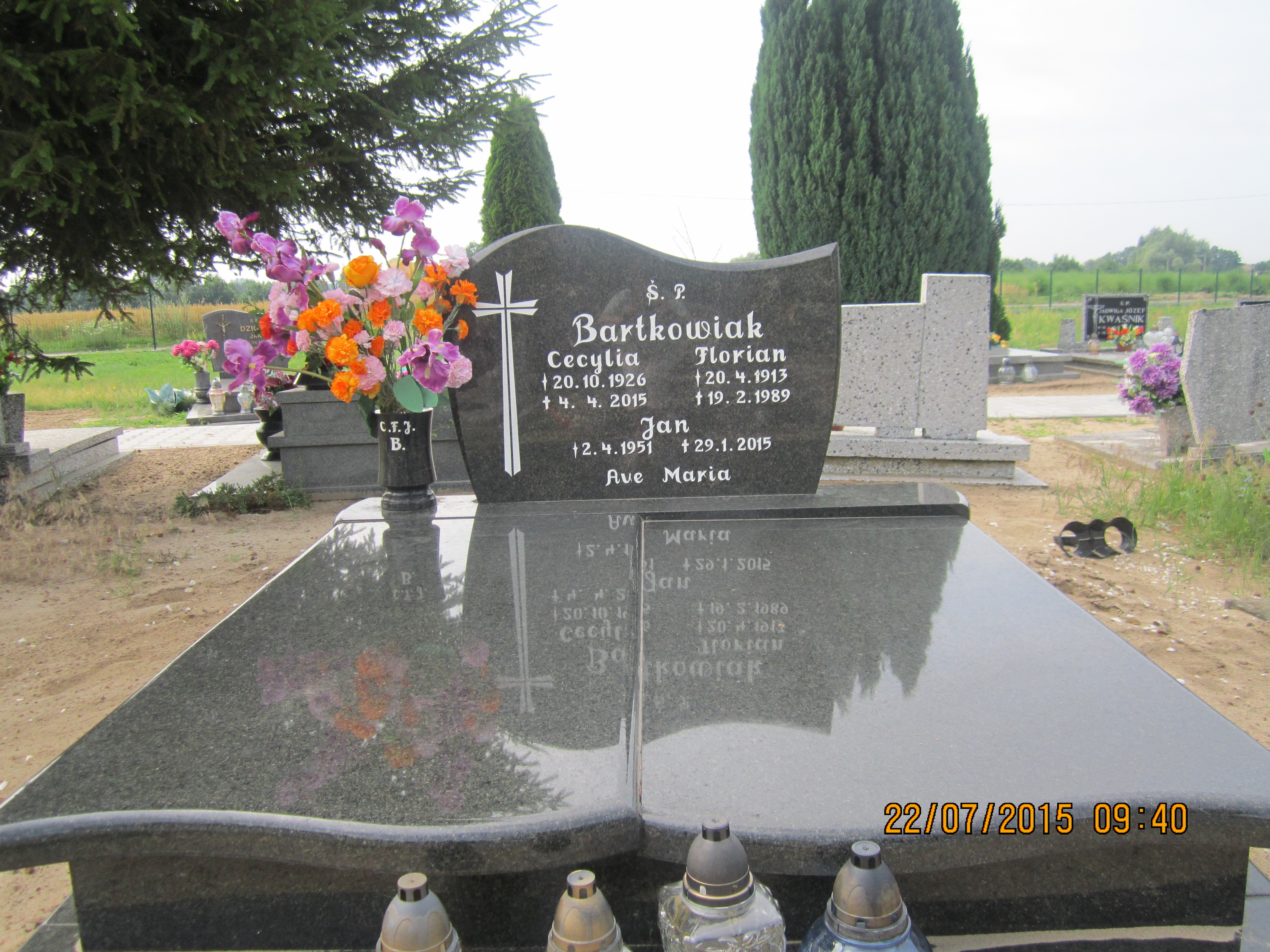 Cecylia Bartkowiak 1926 Zbąszyń - Grobonet - Wyszukiwarka osób pochowanych